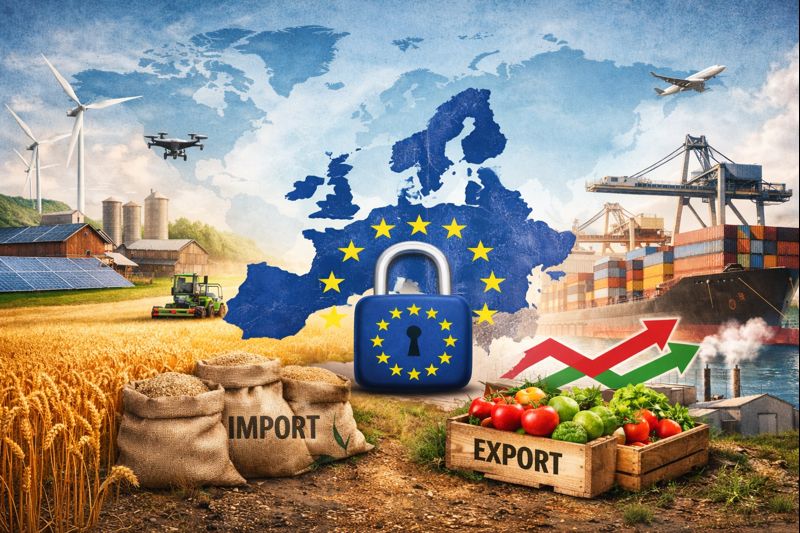 Autonomia alimentare Europea: obiettivo raggiungibile?