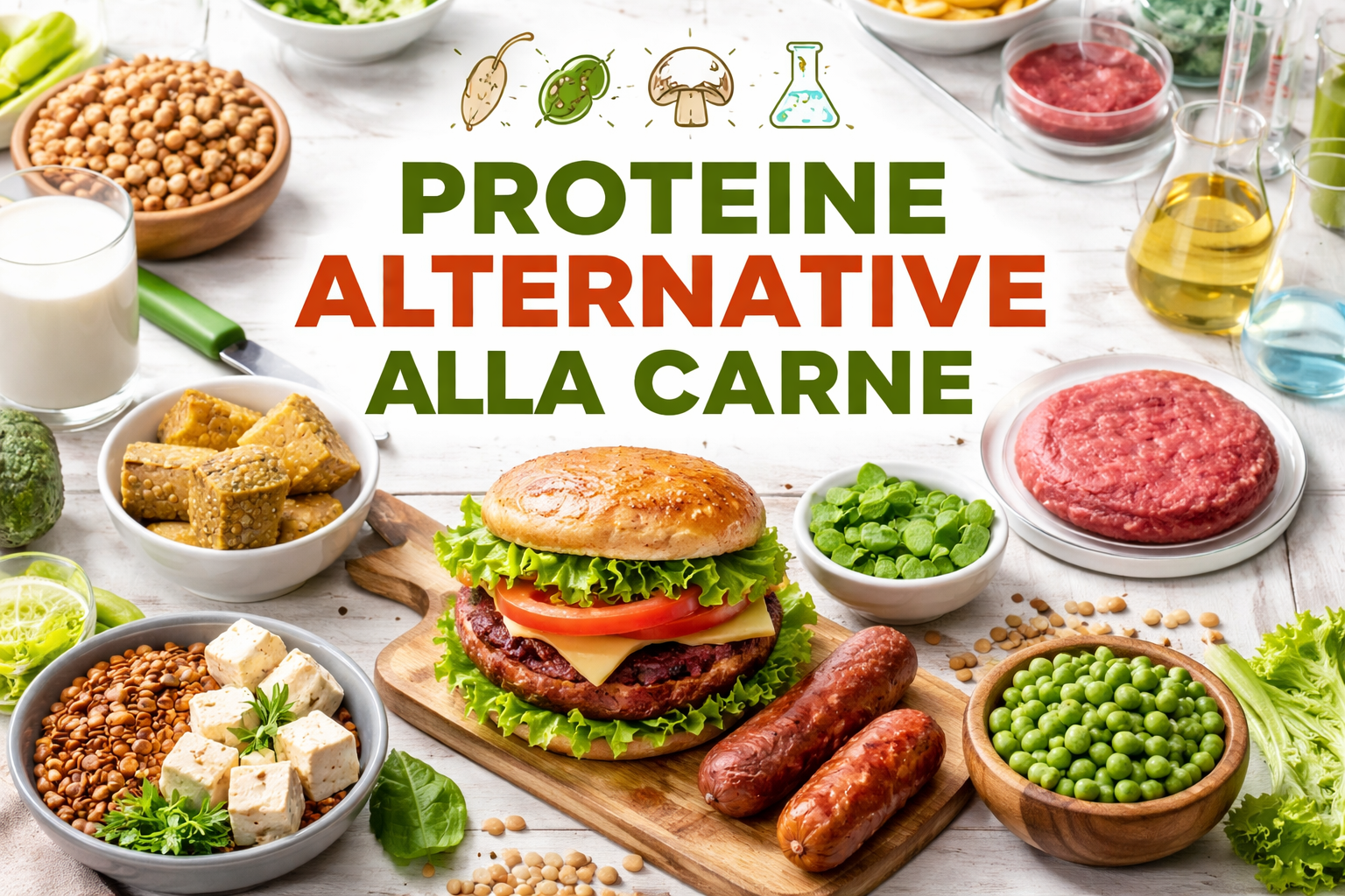 Proteine alternative alla carne: analisi del mercato e differenze tra Italia ed Europa