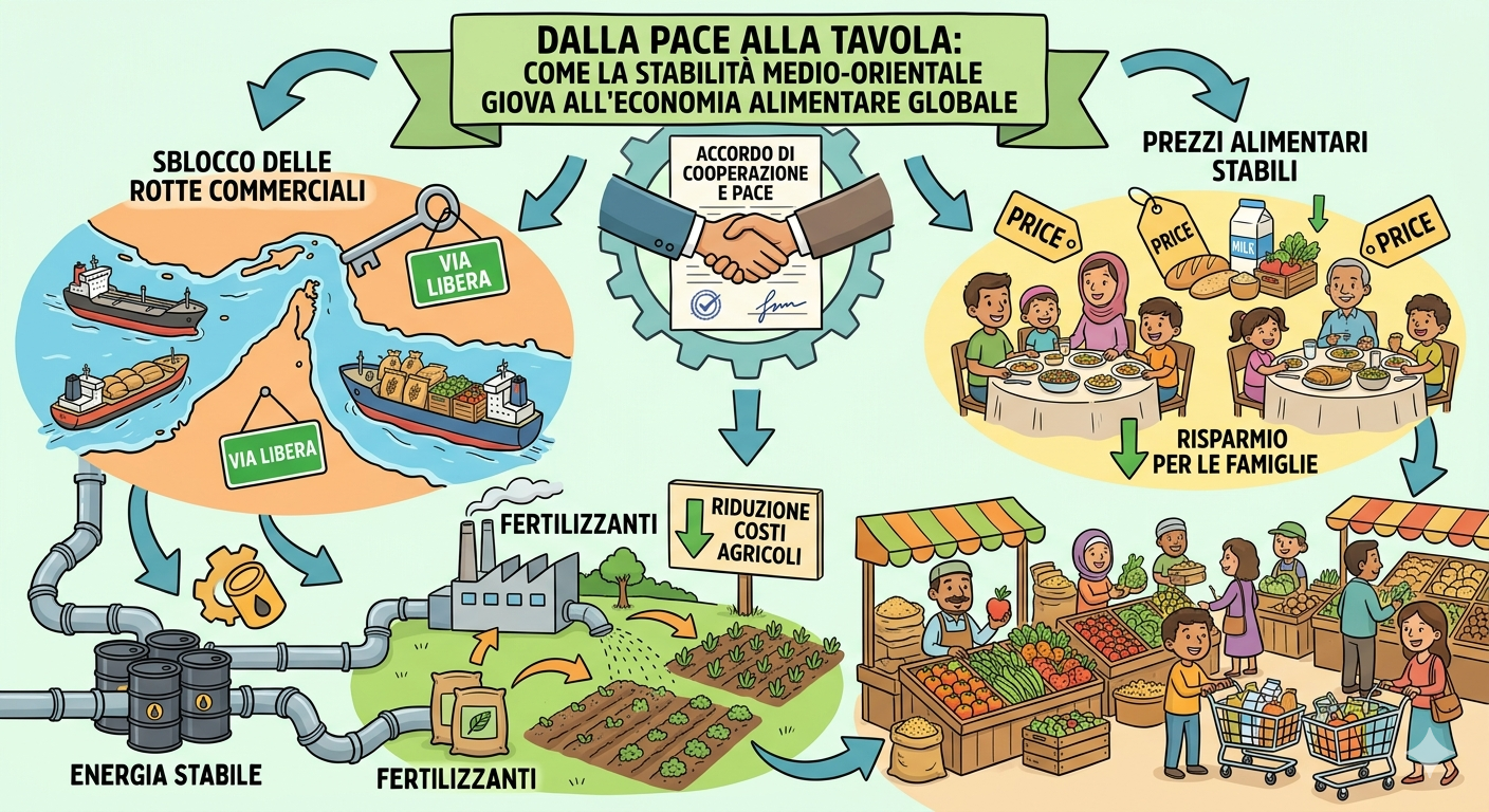 L’effetto a catena: perché l’accordo tra Trump e l’Iran è una vittoria per l’economia alimentare globale